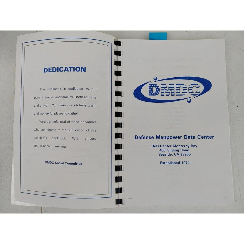 DMDC 2001 Cookbook
